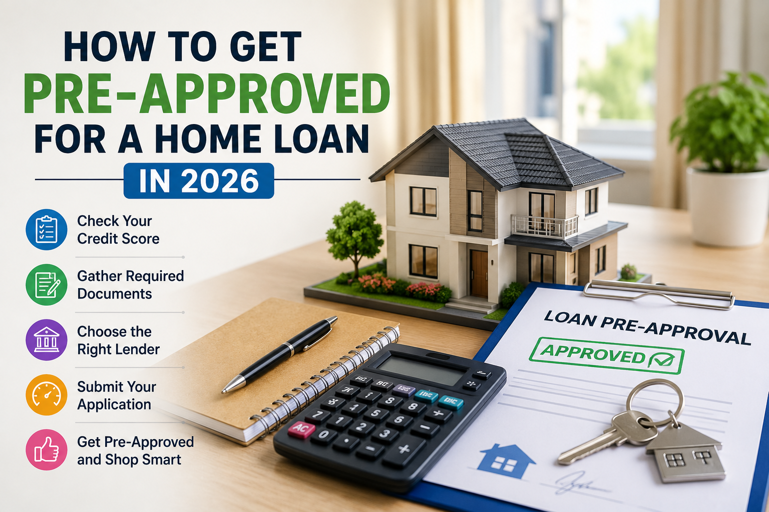 How to Get Pre-Approved for a Home Loan in 2026