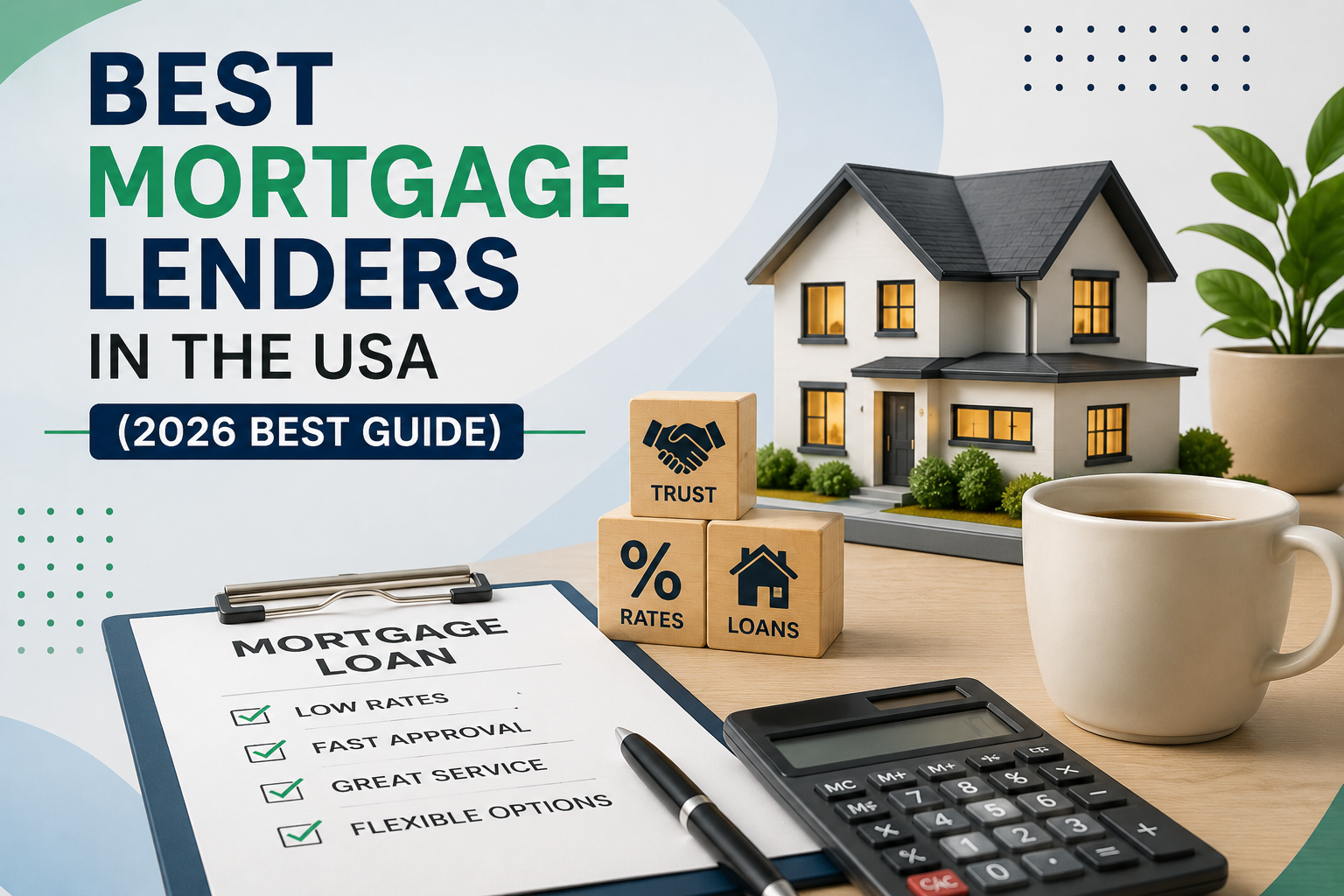 Best Mortgage Lenders in the USA (2026 Best Guide)